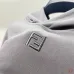 Fendi Hoodies for MEN Black/White/Gray 420g #A54509