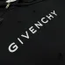 Givenchy Black Distressed Hoodie with Bold Logo and Front Pocket #A54605