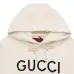 Gucci Black Hoodie With Bold Embroidered Logo And Timeless Hooded Design #A54429