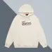 Gucci Cream Hoodie With Classic Cursive Logo And Comfortable Hooded Style #A54428
