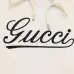 Gucci Cream Hoodie With Classic Cursive Logo And Comfortable Hooded Style #A54428