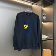 Loewe Hoodies Black/White #A54477