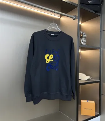 Loewe Hoodies Black/White #A54477