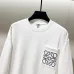 Loewe Hoodies Black/White/Beige #A54608
