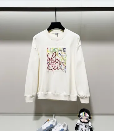 Loewe Hoodies Black/White/Gray #A54502