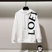 Loewe Hoodies  White/Black/Green/Orange #A54757