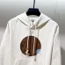 Loewe Hoodies  White/Black/Orange #A54758
