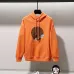 Loewe Hoodies  White/Black/Orange #A54758