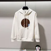 Loewe Hoodies  White/Black/Orange #A54758