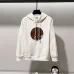 Loewe Hoodies  White/Black/Orange #A54758