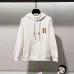 Loewe Hoodies  White/Black/Purple #A54756
