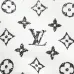 Louis Vuitton Hoodies for MEN Black/White 420g #A54517