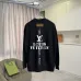 Louis Vuitton Hoodies for MEN Black/White #A54460