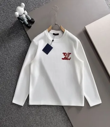 Louis Vuitton Hoodies for MEN Black/White #A54726