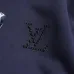 Louis Vuitton Hoodies for MEN Blue/White #A54521