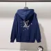 Louis Vuitton Hoodies for MEN Blue/White #A54728
