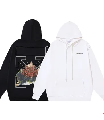 OFF WHITE Hoodies for MEN pure cotton 400g #A58724