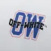 Off - White Black Hoodie With Colorful Embroidered Logo for Streetwear Fans #A54451