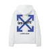Off - White Black Hoodie With Colorful Embroidered Logo for Streetwear Fans #A54451