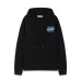 Off - White Black Hoodie With Colorful Embroidered Logo for Streetwear Fans #A54451