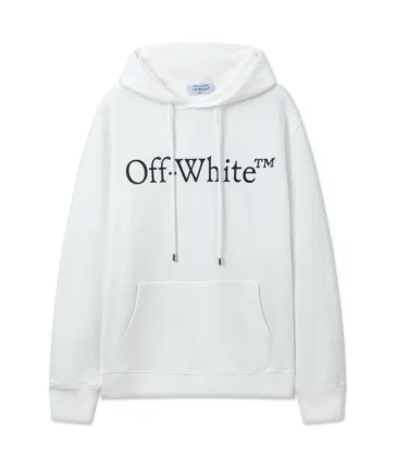 Off - White Classic Logo Print White Hoodie for Fashion Enthusiasts #A54446