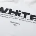 Off - White White Hoodie With Bold Back Text And Brand Story Print #A54453