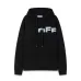 Off - White White Hoodie With Bold Back Text And Brand Story Print #A54453