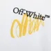 Stylish Off - White White Hoodie with Eye - Catching Yellow Logo Embellishment #A54448