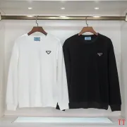 Prada Hoodies for MEN Black/White #A54510