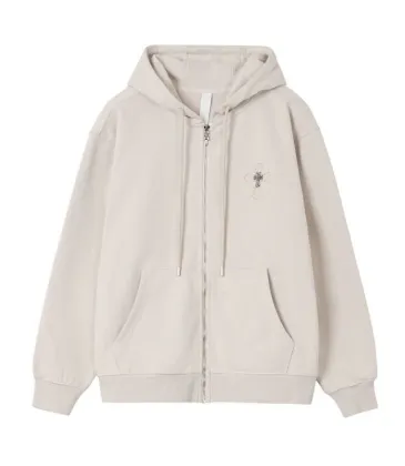 Chrome Hearts Jackets for Men Beige/Black #A54473