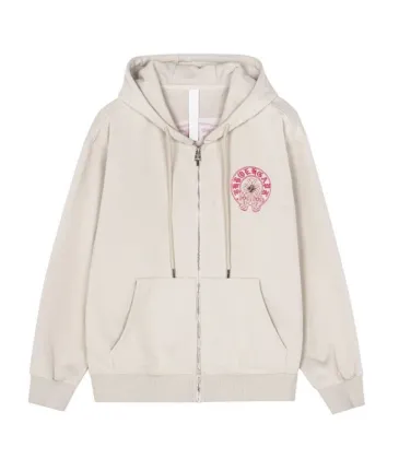 Chrome Hearts Jackets for Men Beige/Black #A54616