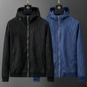 Dior jackets for men Blue/Black #A54703