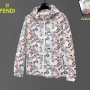 Fendi Designer Floral   Logo Print Windbreaker - Unisex Sun Protection Jacket #A53154