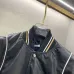 Givenchy Black Leather Bomber Jacket with Iconic White Logo Detailing #A54606