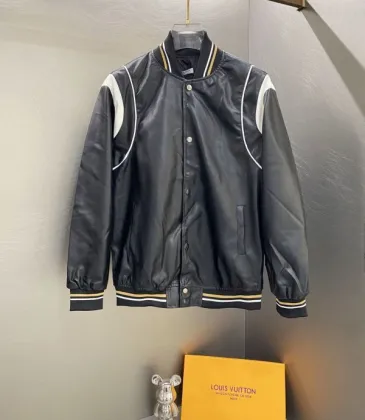Givenchy Black Leather Bomber Jacket with Iconic White Logo Detailing #A54606