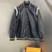 Givenchy Black Leather Bomber Jacket with Iconic White Logo Detailing #A54606