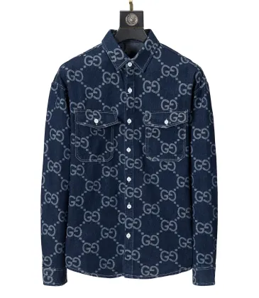 Gucci Denim Shirt Jackets for MEN #A26507