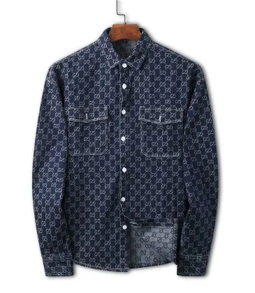 Gucci Denim Shirt Jackets for MEN #A26516