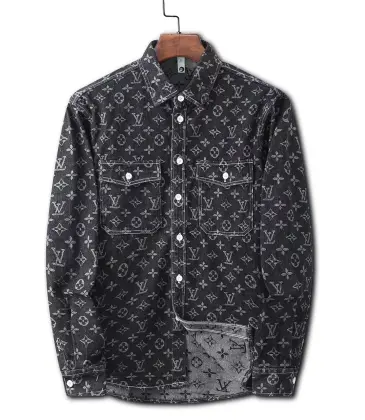 Brand L Denim Shirt Jackets for MEN #A26518