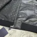 Louis Vuitton Leather Jacket for Men #A57055