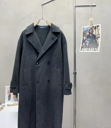 Louis Vuitton Men's Extra-Long Wool Coat #A56952