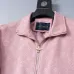 Louis Vuitton Men's Monogram Embroidered Zip-Up Jacket #A54578