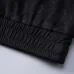 Louis Vuitton Men's Monogram Embroidered Zip-Up Jacket Black #A54579
