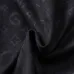 Louis Vuitton Men's Monogram Embroidered Zip-Up Jacket Black #A54579