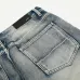 Amiri Classic Unisex Blood and tears letter embroidery washed slim fit jeans #A48765