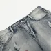 Amiri Classic Unisex Blood and tears letter embroidery washed slim fit jeans #A48765