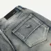 Amiri Classic Unisex Fully patched letter embroidered washed slim fit jeans #A48766
