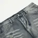 Amiri Classic Unisex Fully patched letter embroidered washed slim fit jeans #A48766