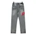 Amiri Classic Unisex Fully patched letter embroidered washed slim fit jeans #A48766