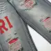 Amiri Classic Unisex Fully patched letter embroidered washed slim fit jeans #A48766